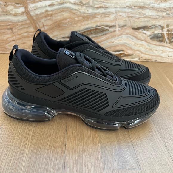 New with tags. Prada Cloudbust Air black sneakers - Picture 1 of 11